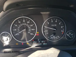 2014 BMW 3 Series 320i with VIN WBA3B1G58ENN91233, listed as a Copart auction lot 45043855 with 134,351 mi miles and Salvage Title. Bid and sale history available at carsss.com. Image 9.