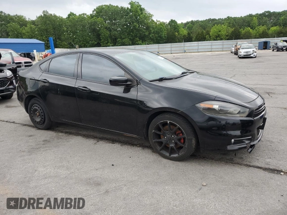 2013 Dodge Dart SXT with VIN 1C3CDFBA0DD289443, listed as a Copart auction lot 57347065 with 193,352 mi miles and Salvage title. Bid and sale history available at DreamBid. Image 4.