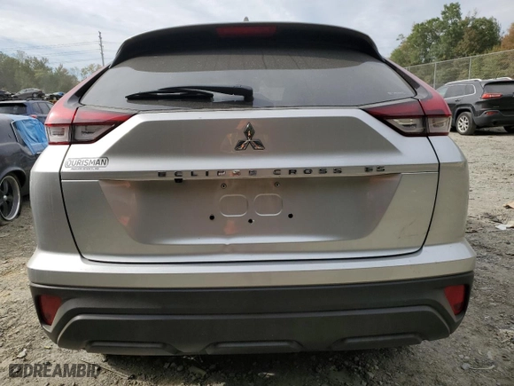2023 Mitsubishi Eclipse Cross ES with VIN JA4ATUAA1PZ052103, listed as a Copart auction lot 74354114 with 56,601 mi miles and Salvage Title. Bid and sale history available at carsss.com. Image 6.