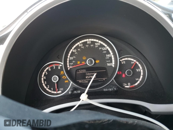 2016 Volkswagen Beetle Turbo R-Line with VIN 3VWVT7AT9GM602303, listed as a Copart auction lot 63845354 with 65,796 mi miles and Salvage Title. Bid and sale history available at DreamBid. Image 9.