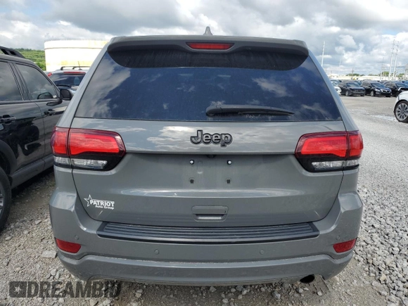 2020 Jeep Grand Cherokee Laredo E with VIN 1C4RJEAG5LC392215, listed as a Copart auction lot 55935375 with 139,724 mi miles and Salvage title. Bid and sale history available at DreamBid. Image 6.