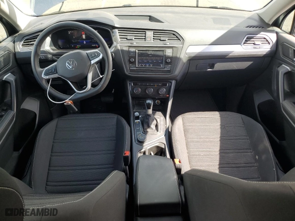 2024 Volkswagen Tiguan S with VIN 3VVFB7AX6RM010391, listed as a Copart auction lot 48162325 with 9,715 mi miles and Salvage Title. Bid and sale history available at carsss.com. Image 8.