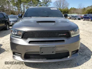 2019 Dodge Durango GT Plus with VIN 1C4RDJDG9KC702554, listed as a Copart auction lot 48311575 with 53,326 mi miles and Salvage Title. Bid and sale history available at DreamBid. Image 5.