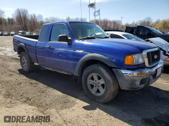 2005 Ford Ranger XLT z VIN 1FTZR45E95PA63265, wystawiony jako Copart lot #51504315 z przebiegiem 138 940 mil mil oraz Czysty tytuł • Clean title. Historia ofert i sprzedaży dostępna na DreamBid. Obrazek 4.