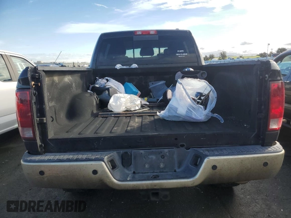2011 Ram 2500 Laramie Longhorn с VIN 3D7UT2HL6BG587358, выставлен на аукционе Copart как лот 43874195 с пробегом 98 179 миль миль и Списание • Salvage title. История ставок и продаж доступна на DreamBid. Изображение 6.
