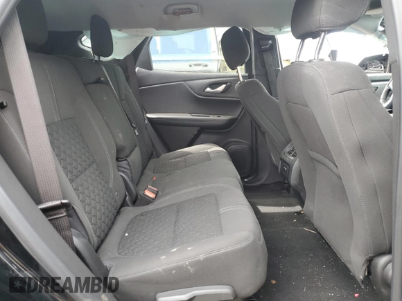 2021 Chevrolet Blazer LT with VIN 3GNKBCR44MS572298, listed as a Copart auction lot 54063235 with 43,635 mi miles and Salvage title. Bid and sale history available at DreamBid. Image 10.