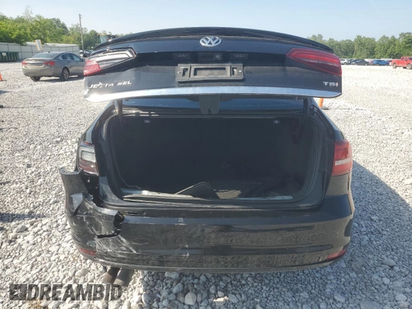 2017 Volkswagen Jetta SEL with VIN 3VWL17AJ2HM248279, listed as a Copart auction lot 59269195 with 125,248 mi miles and Salvage title. Bid and sale history available at DreamBid. Image 6.