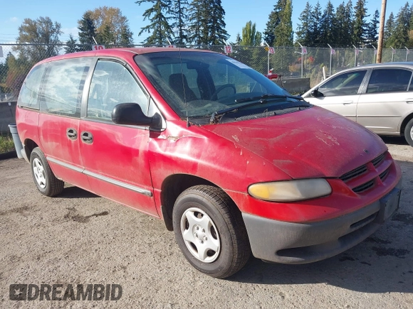 1999 Dodge Caravan with VIN 2B4FP2538XR373885, listed as a IAAI auction lot 40598760 with 218,089 mi miles and . Bid and sale history available at DreamBid. Image 1.