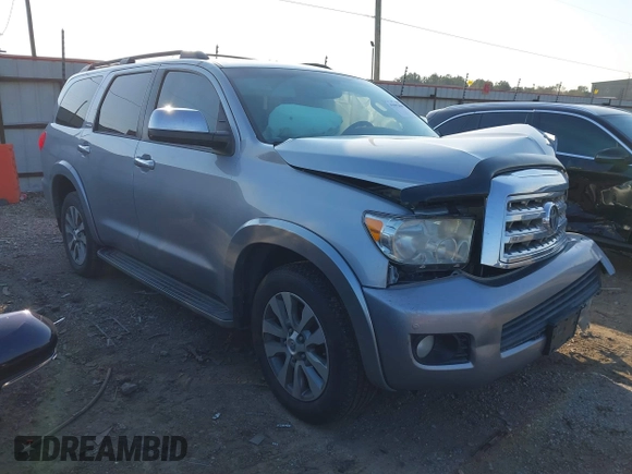 2015 Toyota Sequoia Limited with VIN 5TDJW5G14FS124552, listed as a IAAI auction lot 41692068 with 170,397 mi miles. Bid and sale history available at carsss.com. Image 1.