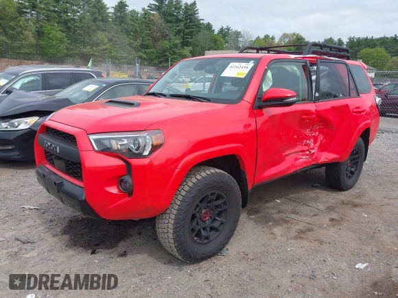 2023 Toyota 4Runner TRD Pro with VIN JTELU5JR8P6118540, listed as a IAAI auction lot 42262458 with 23,133 mi miles and . Bid and sale history available at DreamBid. Image 17.