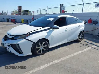 2016 Toyota Mirai with VIN JTDBVRBD1GA000964, listed as a IAAI auction lot 42496188 with 49,840 mi miles and . Bid and sale history available at DreamBid. Image 2.