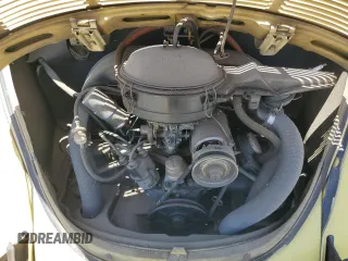 1973 Volkswagen Beetle with VIN 1332230723, listed as a Copart auction lot 57109315 with 12,672 mi miles and Clean Title. Bid and sale history available at DreamBid. Image 11.