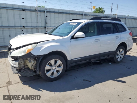 2010 Subaru Outback Premium All-Weather Anniversary with VIN 4S4BRBGC2A3364894, listed as a Copart auction lot 60309095 with 133,383 mi miles and Salvage title. Bid and sale history available at DreamBid. Image 1.