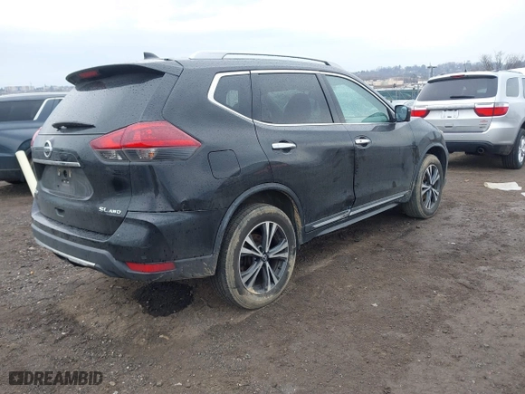 2018 Nissan Rogue S with VIN 5N1AT2MV0JC700111, listed as a IAAI auction lot 41682950 with 1 mi miles. Bid and sale history available at carsss.com. Image 4.