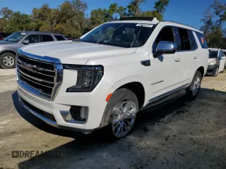 2022 GMC Yukon SLT with VIN 1GKS2BKD7NR324472, listed as a Copart auction lot 49666315 with 0 mi miles and Non Repairable. Bid and sale history available at carsss.com. Image 1.