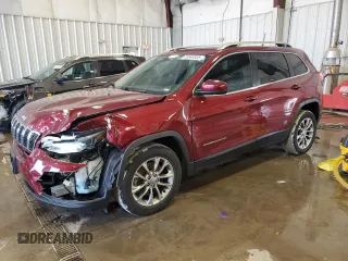 2019 Jeep Cherokee Latitude Plus with VIN 1C4PJLLB3KD111518, listed as a Copart auction lot 59540335 with 70,711 mi miles and Salvage title. Bid and sale history available at DreamBid. Image 1.