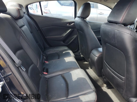 2016 Mazda 3 i Grand Touring with VIN JM1BM1X78G1344623, listed as a Copart auction lot 50244935 with 94,832 mi miles and Salvage title. Bid and sale history available at DreamBid. Image 9.
