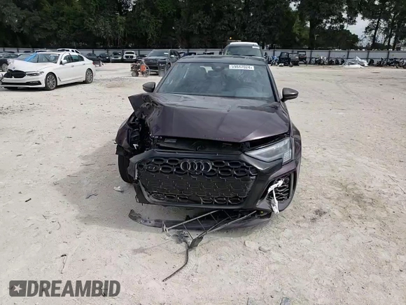 2024 Audi RS 3 with VIN WUAG4DGY6RA907285, listed as a Copart auction lot 59847024 with 636 mi miles and Non repairable. Bid and sale history available at DreamBid. Image 10.