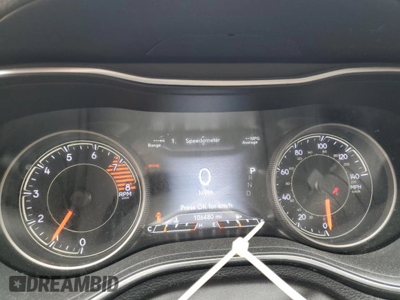 2019 Jeep Cherokee Limited with VIN 1C4PJMDX7KD268890, listed as a Copart auction lot 48292965 with 106,480 mi miles and Salvage Title. Bid and sale history available at DreamBid. Image 9.