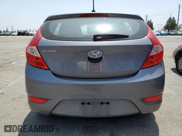 2016 Hyundai Accent SE with VIN KMHCT5AE5GU278712, listed as a Copart auction lot 54613965 with 168,917 mi miles and Clean Title. Bid and sale history available at carsss.com. Image 6.