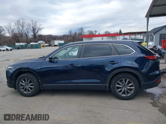 2018 Mazda CX-9 Sport with VIN JM3TCBBY9J0225710, listed as a IAAI auction lot 41739509 with 92,022 mi miles. Bid and sale history available at carsss.com. Image 15.