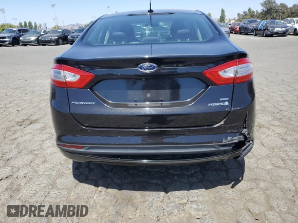 2015 Ford Fusion SE Hybrid with VIN 3FA6P0LUXFR296616, listed as a Copart auction lot 60563645 with 134,844 mi miles and Salvage title. Bid and sale history available at DreamBid. Image 6.