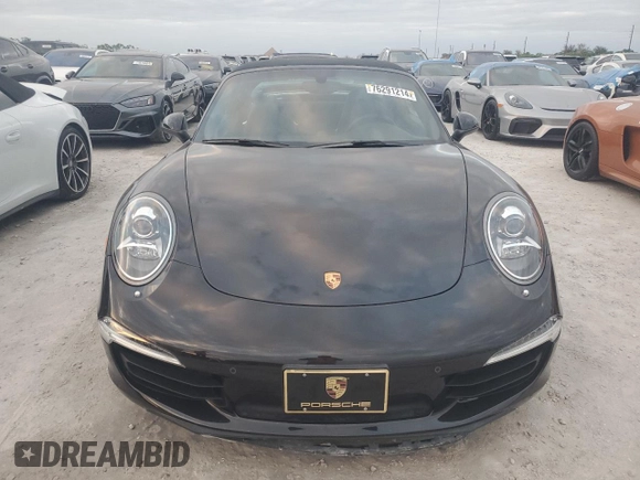 2014 Porsche 911 4S with VIN WP0BB2A96ES133255, listed as a Copart auction lot 76291214 with Not Provided miles and Non Repairable. Bid and sale history available at DreamBid. Image 5.