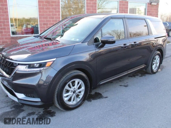2023 Kia Carnival LX with VIN KNDNB4H39P6258367, listed as a Copart auction lot 45789775 with 26,395 mi miles and Clean Title. Bid and sale history available at DreamBid. Image 2.