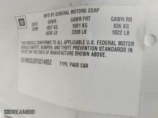 2000 Chevrolet Malibu LS with VIN 1G1NE52J0Y6214952, listed as a IAAI auction lot 41971056 with 255,436 mi miles. Bid and sale history available at carsss.com. Image 9.