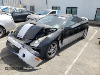 2000 Toyota Celica GTS with VIN JTDDY38T1Y0015712, listed as a Copart auction lot 57557284 with 166,453 mi miles and Salvage Title. Bid and sale history available at carsss.com. Image 1.