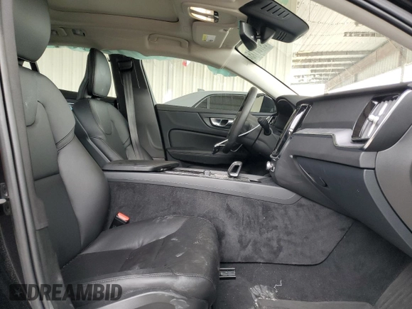 2024 Volvo S60 Core Dark Theme with VIN 7JRL12FK5RG291468, listed as a Copart auction lot 59787115 with 7,388 mi miles and Salvage title. Bid and sale history available at DreamBid. Image 7.