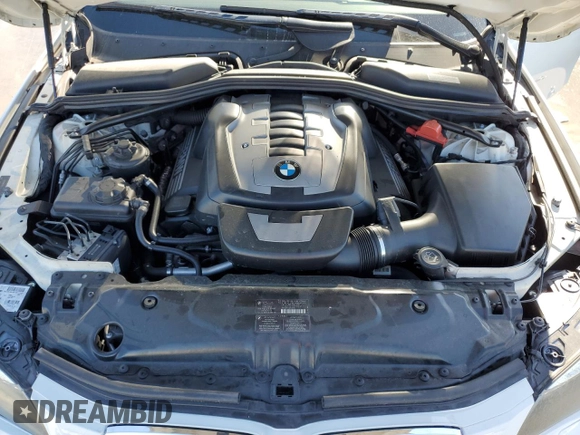 2008 BMW 5 Series 550i with VIN WBANW53588CT54834, listed as a Copart auction lot 46326725 with 182,990 mi miles and Salvage Title. Bid and sale history available at carsss.com. Image 11.