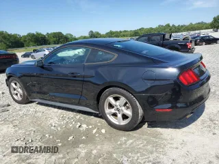 2017 Ford Mustang V6 with VIN 1FA6P8AM2H5353320, listed as a Copart auction lot 57713965 with 65,073 mi miles and Salvage title. Bid and sale history available at DreamBid. Image 2.