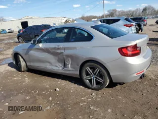 2017 BMW 2 Series 230i with VIN WBA2F9C58HV664464, listed as a Copart auction lot 50491425 with 36,290 mi miles and Salvage title. Bid and sale history available at DreamBid. Image 2.