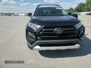 2019 Toyota RAV4 Adventure with VIN 2T3J1RFV6KC001694, listed as a Copart auction lot 58218745 with 69,646 mi miles and Salvage title. Bid and sale history available at DreamBid. Image 14.