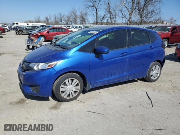 2016 Honda Fit LX with VIN JHMGK5H56GX021294, listed as a Copart auction lot 48350965 with 143,840 mi miles and Salvage Title. Bid and sale history available at carsss.com. Image 1.