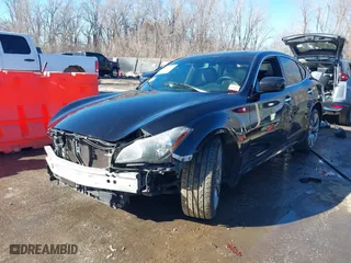 2013 Infiniti M56 with VIN JN1AY1AR4DM590074, listed as a IAAI auction lot 41330196 with 111,413 mi miles. Bid and sale history available at carsss.com. Image 16.