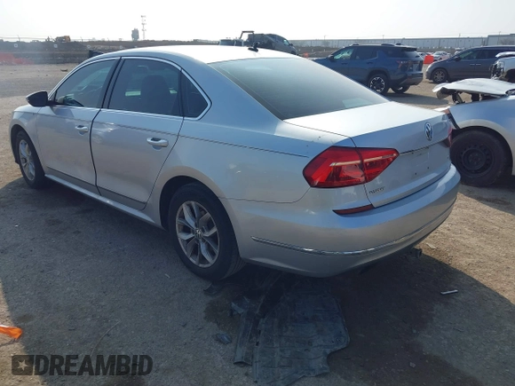 2016 Volkswagen Passat S with VIN 1VWAS7A30GC032422, listed as a IAAI auction lot 41533743 with 176,142 mi miles and . Bid and sale history available at DreamBid. Image 3.