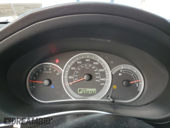 2009 Subaru Impreza i с VIN JF1GE60649H519516, выставлен на аукционе Copart как лот 60537615 с пробегом 200 452 миль миль и Чистый • Clean title. История ставок и продаж доступна на DreamBid. Изображение 9.