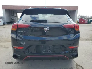 2022 Buick Encore GX Select with VIN KL4MMDSL3NB079853, listed as a Copart auction lot 53088545 with 34,135 mi miles and Salvage title. Bid and sale history available at DreamBid. Image 6.