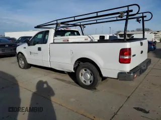 2008 Ford F-150 XL with VIN 1FTRF12238KE06557, listed as a Copart auction lot 87107984 with 192,617 mi miles and Salvage title. Bid and sale history available at DreamBid. Image 2.