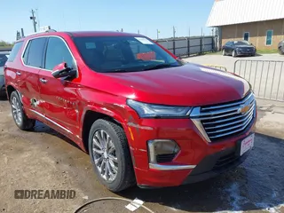 2023 Chevrolet Traverse Premier with VIN 1GNERKKW1PJ114299, listed as a IAAI auction lot 41963796 with 49,922 mi miles and . Bid and sale history available at DreamBid. Image 1.