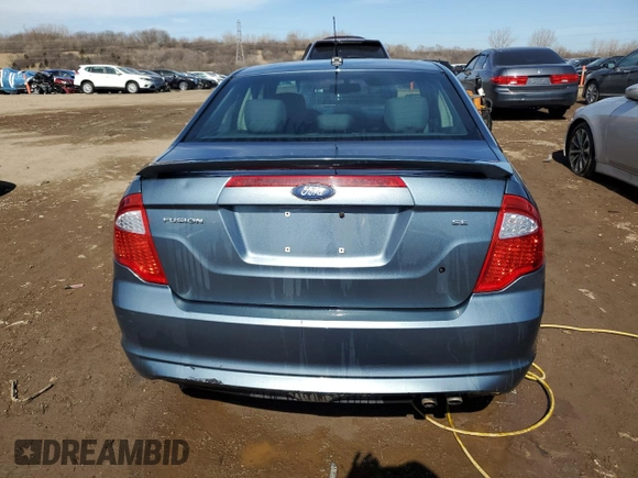 2011 Ford Fusion SE with VIN 3FAHP0HA6BR239332, listed as a Copart auction lot 48510425 with 127,173 mi miles and Salvage Title. Bid and sale history available at carsss.com. Image 6.