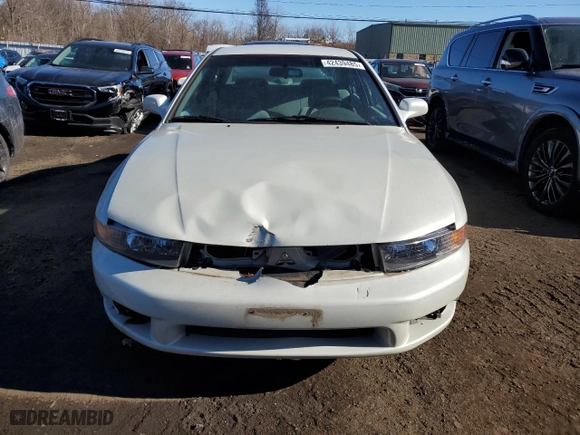 2002 Mitsubishi Galant ES with VIN 4A3AA46G62E138898, listed as a Copart auction lot 42439485 with 117713 miles and Salvage Title. Bid and sale history available at carsss.com. Image 5.