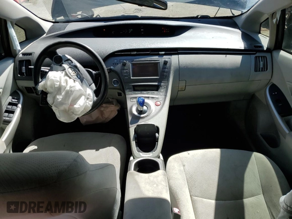 2013 Toyota Prius One with VIN JTDKN3DU6D1630436, listed as a Copart auction lot 49462005 with 219,851 mi miles and Salvage Title. Bid and sale history available at carsss.com. Image 8.