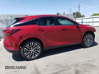 2023 Lexus RX 350 z VIN 2T2BAMCA1PC027141, wystawiony jako Copart lot #55484095 z przebiegiem 14 134 mil mil oraz Szkoda całkowita • Salvage title. Historia ofert i sprzedaży dostępna na DreamBid. Obrazek 3.
