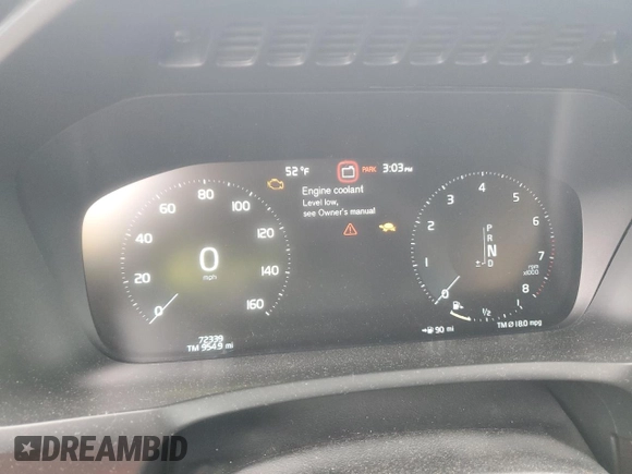 2017 Volvo XC90 Momentum z VIN YV4A22PK0H1177183, wystawiony jako Copart lot #57875645 z przebiegiem 72 339 mil mil oraz Szkoda całkowita • Salvage title. Historia ofert i sprzedaży dostępna na DreamBid. Obrazek 9.