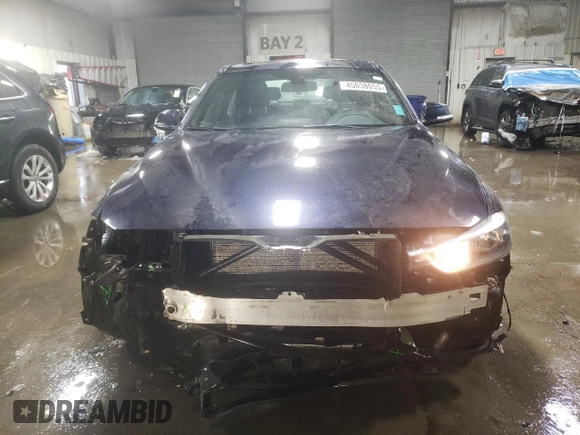 2015 BMW 3 Series 320i xDrive with VIN WBA3C3G57FNT52072, listed as a Copart auction lot 45038055 with 157,309 mi miles and Salvage Title. Bid and sale history available at carsss.com. Image 5.