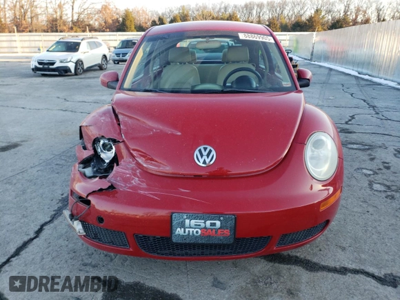 2009 Volkswagen New Beetle Coupe S with VIN 3VWPW31C19M504894, listed as a Copart auction lot 88869905 with 127,461 mi miles and Salvage Title. Bid and sale history available at carsss.com. Image 5.