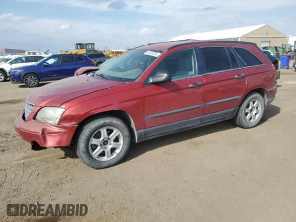 2005 Chrysler Pacifica z VIN 2C8GF48475R533129, wystawiony jako Copart lot #54358255 z przebiegiem 149 487 mil mil oraz Szkoda całkowita • Salvage title. Historia ofert i sprzedaży dostępna na DreamBid. Obrazek 1.